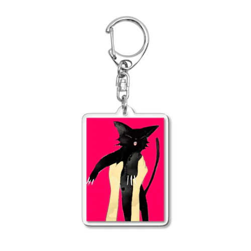 meou Acrylic Key Chain