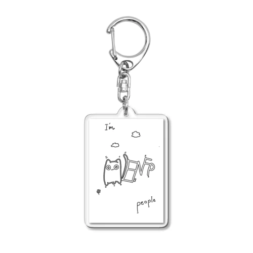 enfpネコ Acrylic Key Chain