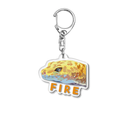 ファイヤくんキーホルダー Acrylic Key Chain