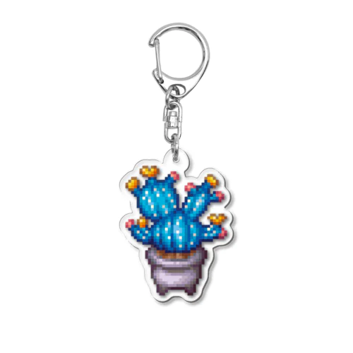 Cactus4 Acrylic Key Chain