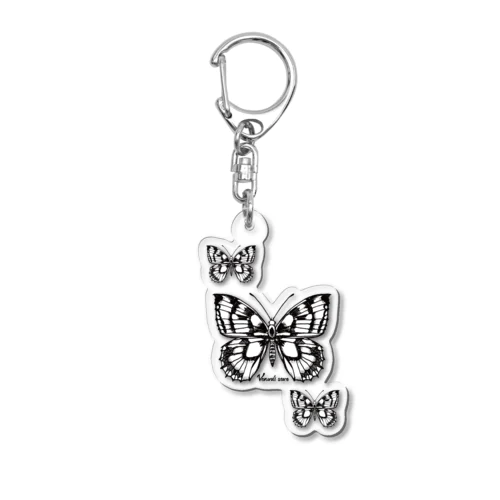蝶の宴 Acrylic Key Chain