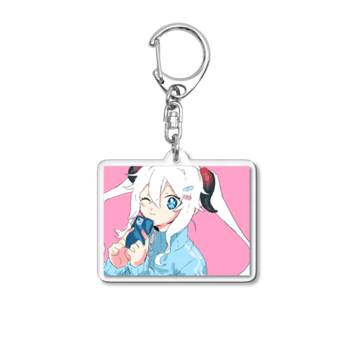  ツノっ娘 Acrylic Key Chain