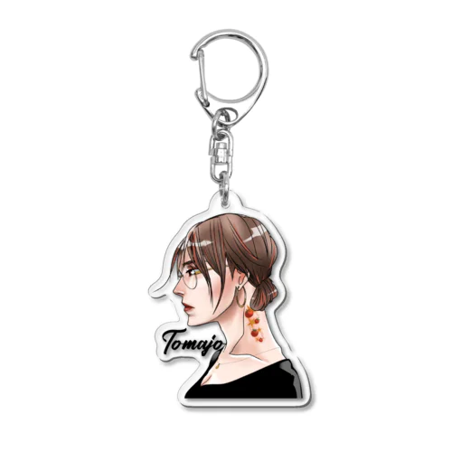 tomajo #001 carol  Acrylic Key Chain