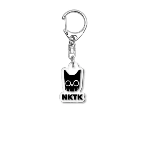 猫月（ドクロ） Acrylic Key Chain