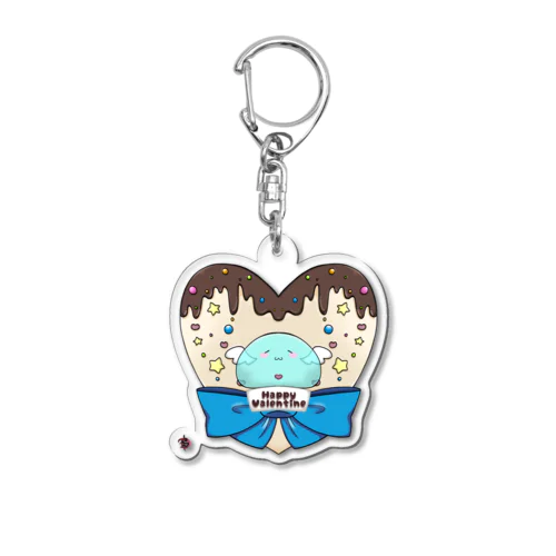 蛇蝎家スライムさん（バレンタイン） Acrylic Key Chain