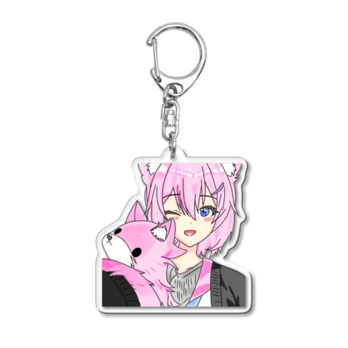 恋月ロウ Acrylic Key Chain