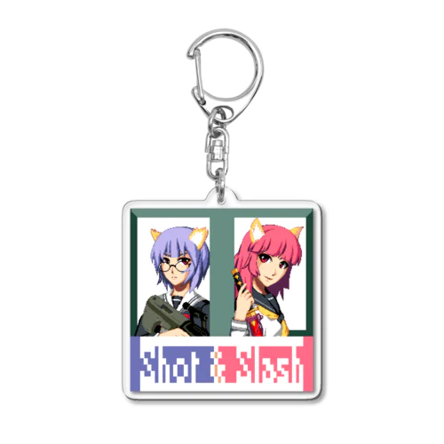 ケモコンビ１ Acrylic Key Chain