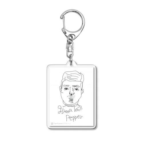 さむさん しりーず Acrylic Key Chain