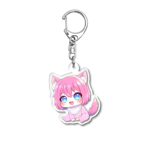 恋月ロウ(バブロウ) Acrylic Key Chain