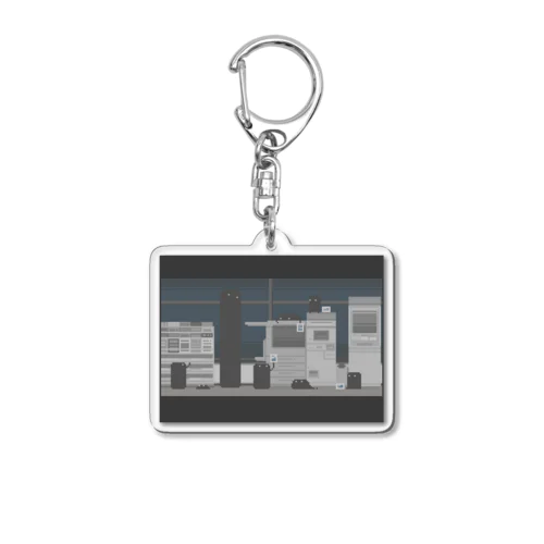 ネップリおばけ Acrylic Key Chain