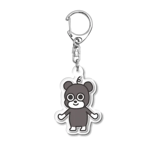 森のクマくん Acrylic Key Chain