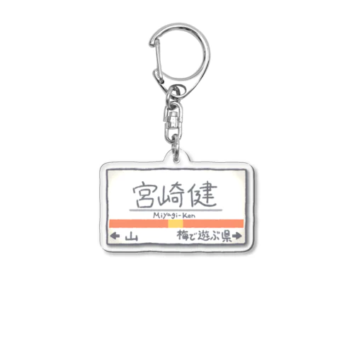 宮崎健アクキー Acrylic Key Chain