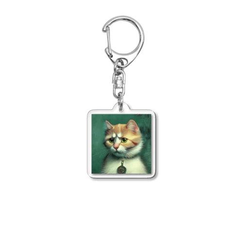 ねこちゃん Acrylic Key Chain