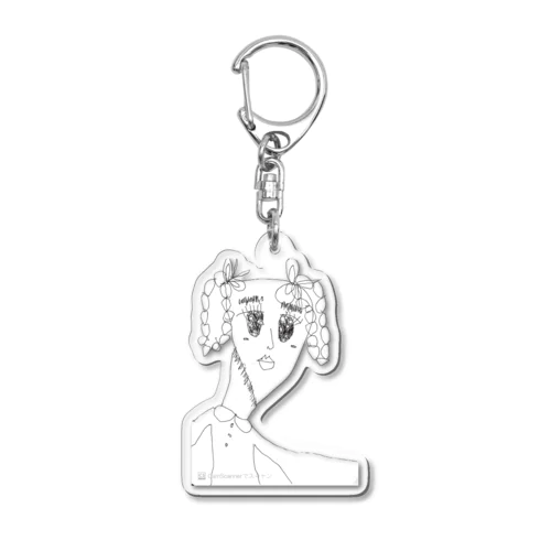 いざべら Acrylic Key Chain