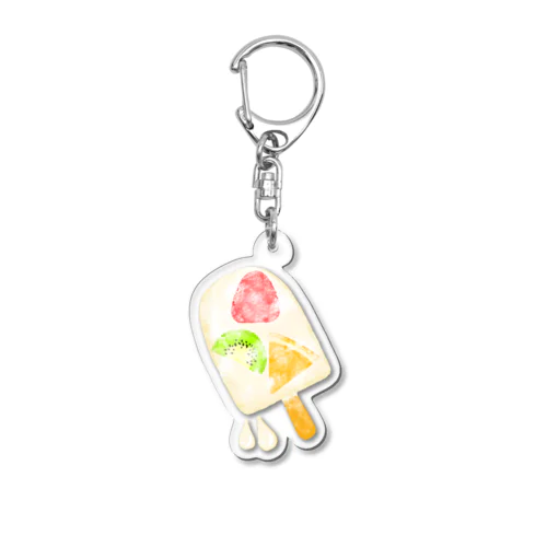 冷え冷えフルーツアイスバー Acrylic Key Chain