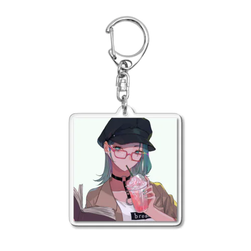 breaktime Acrylic Key Chain