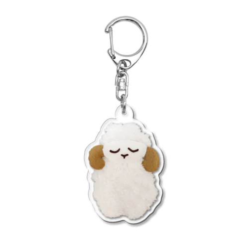 ほわほわちゃんのｽﾔｧ Acrylic Key Chain