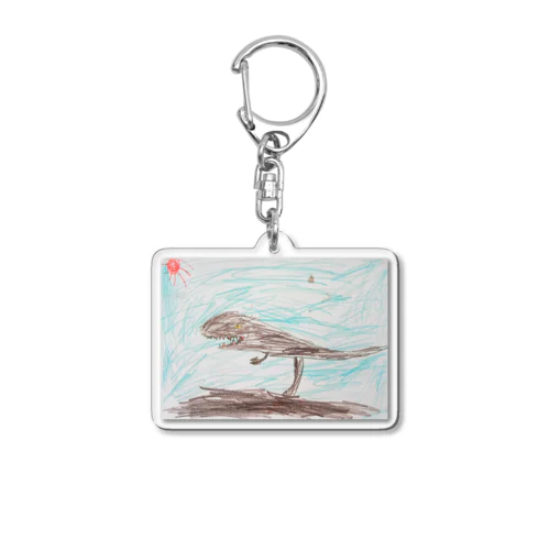 青空ティーレックス Acrylic Key Chain