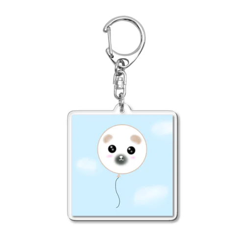 なんだか可愛い風船🎈 Acrylic Key Chain