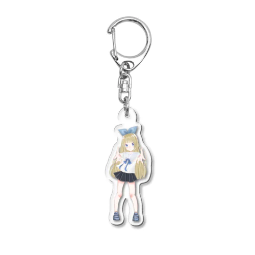 月光るあ💙🌙 Acrylic Key Chain