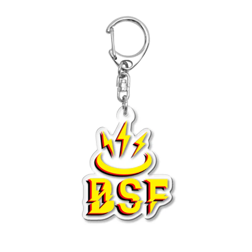 BILIBILI SAUNA FRIENDs アクリルキーホルダー レッド Acrylic Key Chain