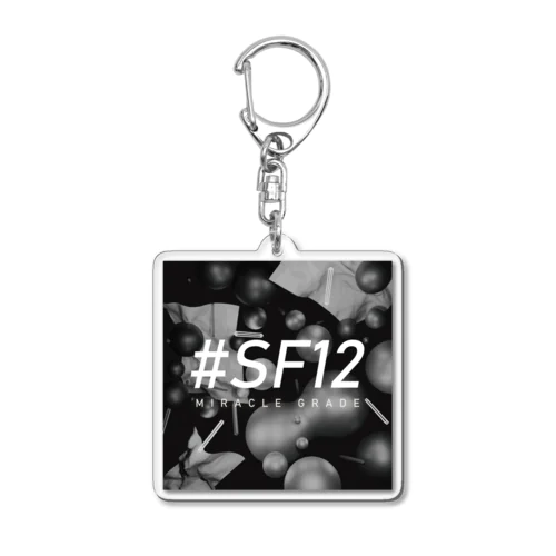 #SF12 Metalic Acrylic Key Chain