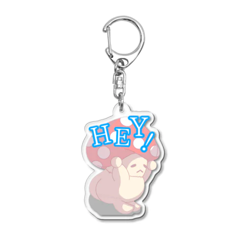 キノコのきーたん Acrylic Key Chain