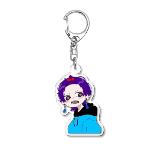 🌎 Acrylic Key Chain