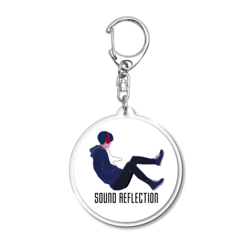 Sound Reflection | AQUARIUM-Boy Acrylic Key Chain