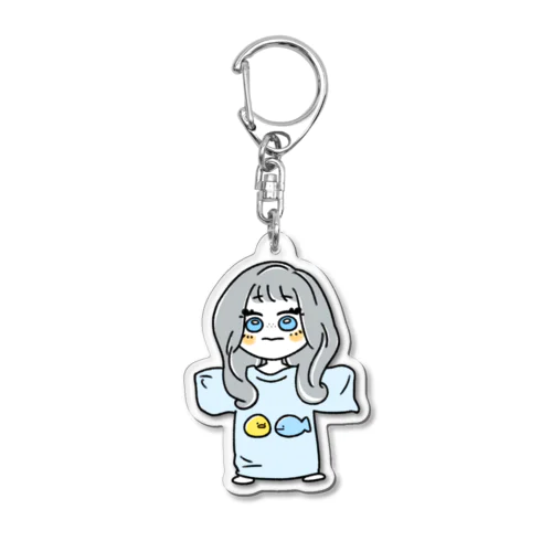 いつでもどこへでも・銀シャケ Acrylic Key Chain