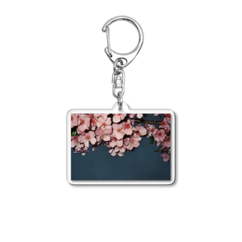 ボケた桜 Acrylic Key Chain