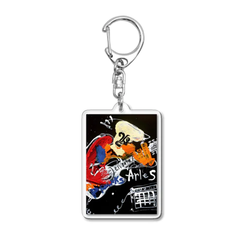 Arles ギタリスト Acrylic Key Chain