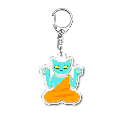 ネコ神 Acrylic Key Chain