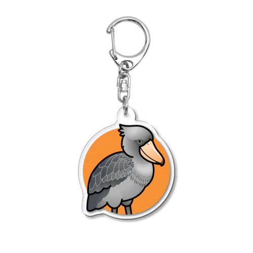 Chubby Bird ハシビロコウ Acrylic Key Chain