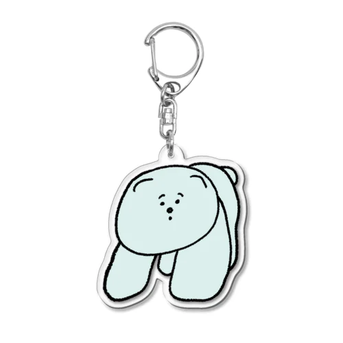 しろくまくん Acrylic Key Chain