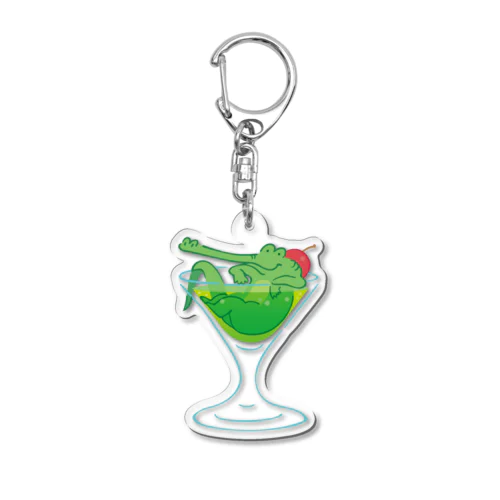 カクテルアリゲーター Acrylic Key Chain