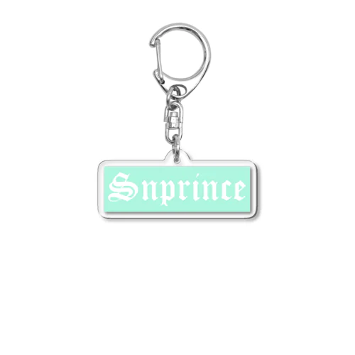 Snprince boxlogo Acrylic Key Chain