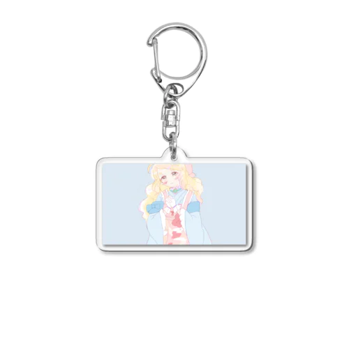 ふわふわあづき Acrylic Key Chain