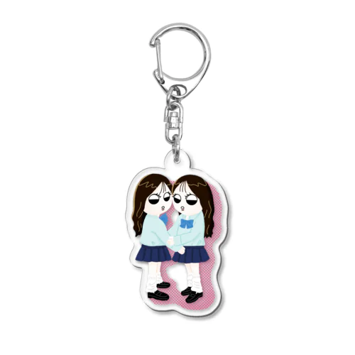 れいわのおんなのこ Acrylic Key Chain