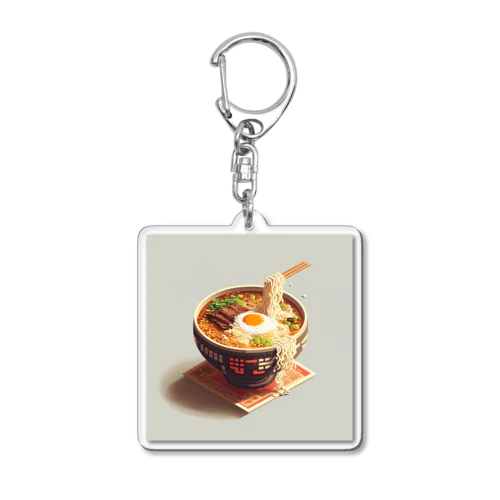 ドット絵ラーメン Acrylic Key Chain