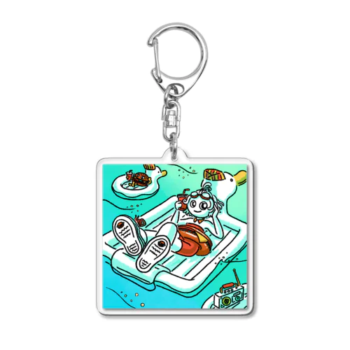 あの夏のmemory🏝 Acrylic Key Chain