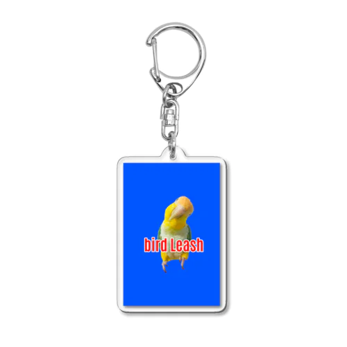 bird leash Acrylic Key Chain