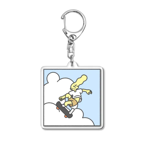 𝙎𝙠𝙖𝙩𝙚𝙧 𝙂𝙞𝙧𝙡 Acrylic Key Chain