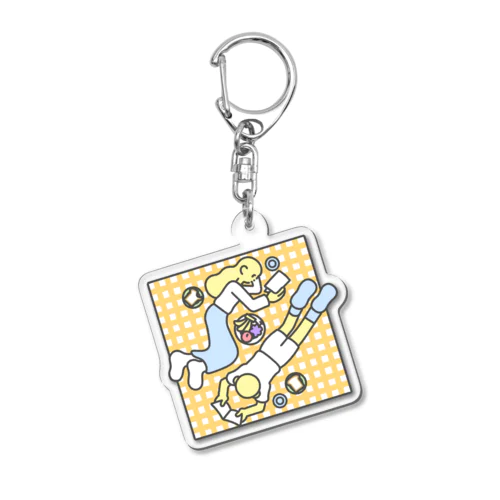 𝙋𝙞𝙘𝙣𝙞𝙘 𝙤𝙣 𝙎𝙪𝙣𝙙𝙖𝙮 Acrylic Key Chain