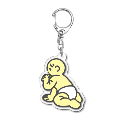 𝙃𝙞 𝘽𝙖𝙗𝙮 Acrylic Key Chain