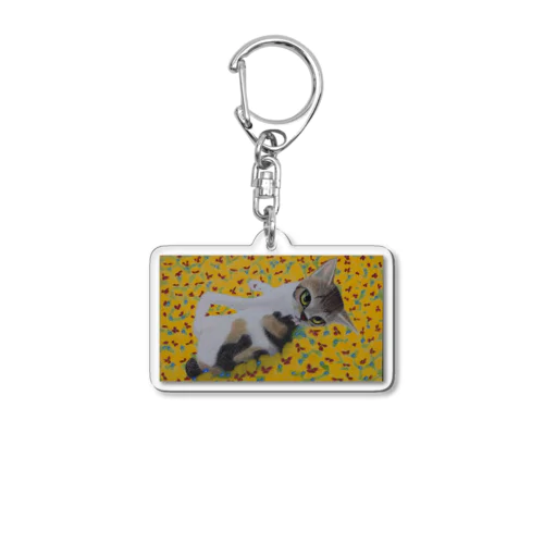 ねこのティスミー Acrylic Key Chain