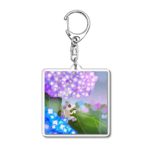 雨の日クレス Acrylic Key Chain