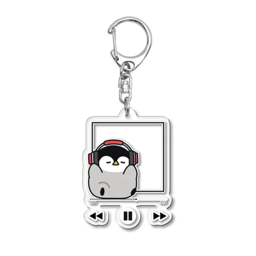 心くばりペンギン・Linsten Ver. Acrylic Key Chain