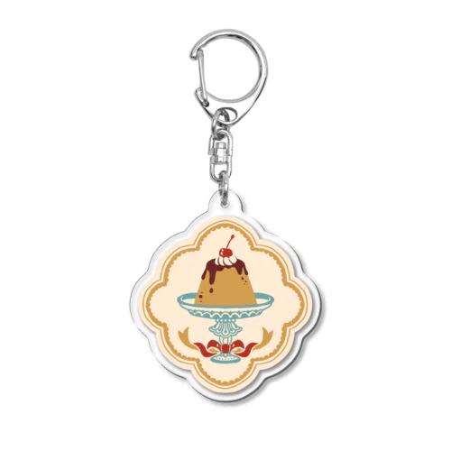 𝐂𝐮𝐬𝐭𝐚𝐫𝐝 𝐩𝐮𝐝𝐝𝐢𝐧𝐠 Acrylic Key Chain