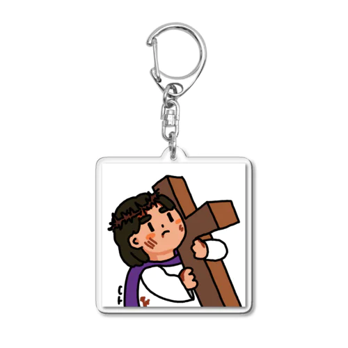 十字架 Good friday Acrylic Key Chain